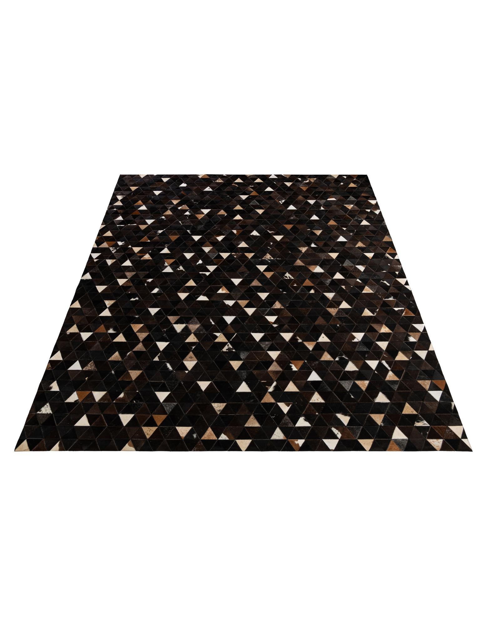 7' 11 x 9' 8 Cowhide - Patchwork Rug