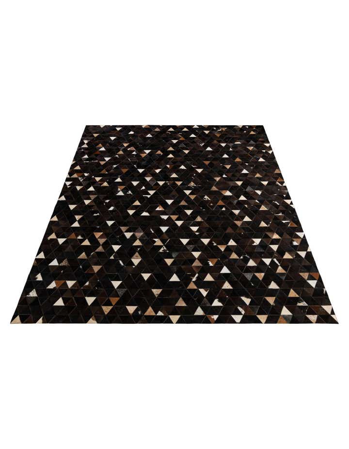 7' 11 x 9' 8 Cowhide - Patchwork Rug
