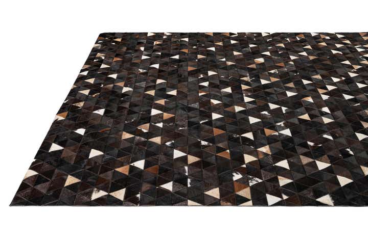 7' 11 x 9' 8 Cowhide - Patchwork Rug