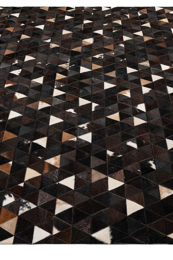 7' 11 x 9' 8 Cowhide - Patchwork Rug