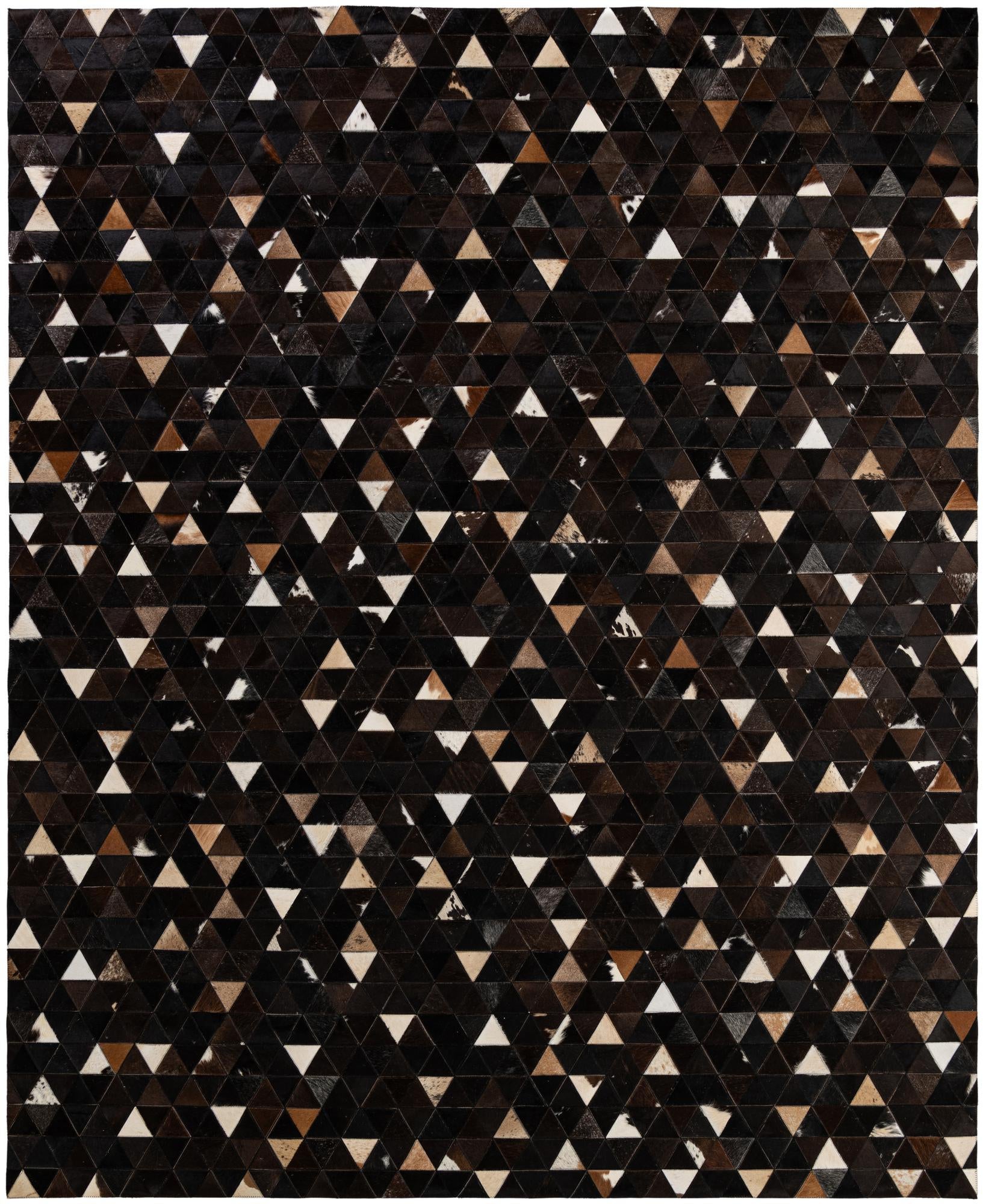 7' 11 x 9' 8 Cowhide - Patchwork Rug