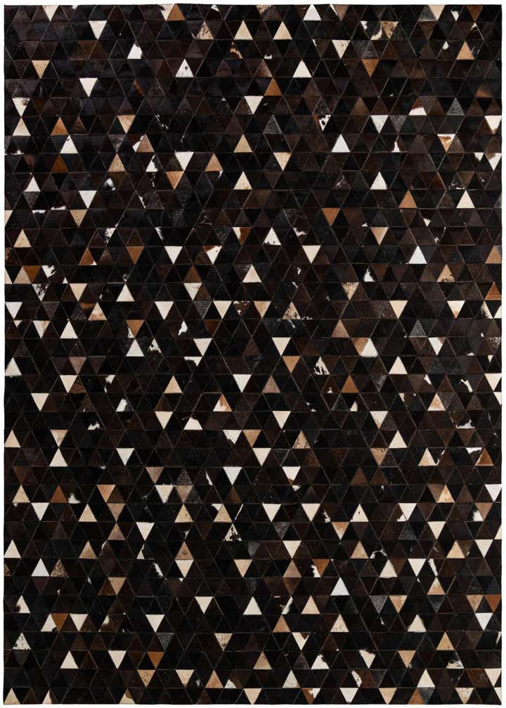 7' 11 x 9' 8 Cowhide - Patchwork Rug