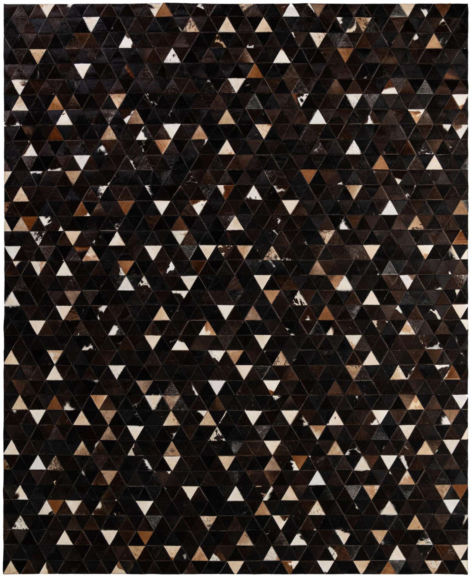 7' 11 x 9' 8 Cowhide - Patchwork Rug