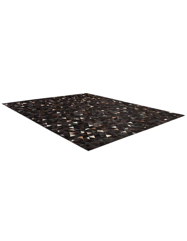Detail image of 7' 11 x 9' 10 Cowhide - Patchwork Rug
