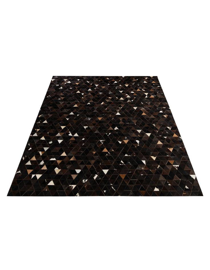 Detail image of 7' 11 x 9' 10 Cowhide - Patchwork Rug