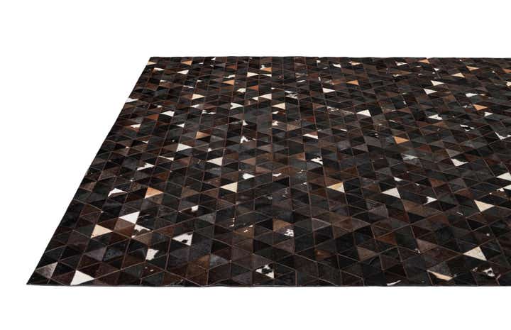 7' 11 x 9' 10 Cowhide - Patchwork Rug