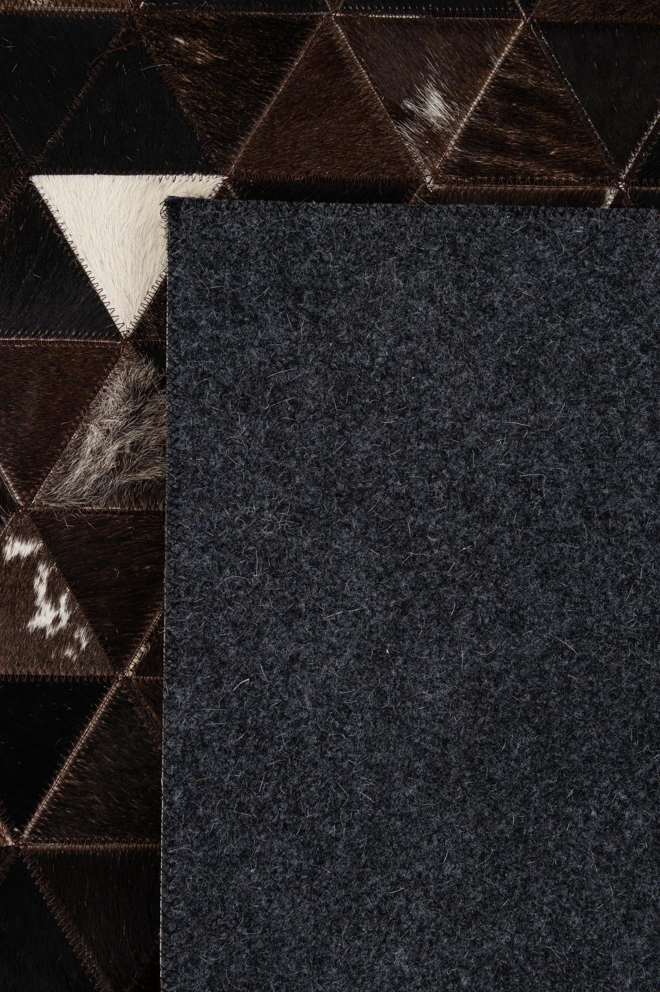7' 11 x 9' 10 Cowhide - Patchwork Rug