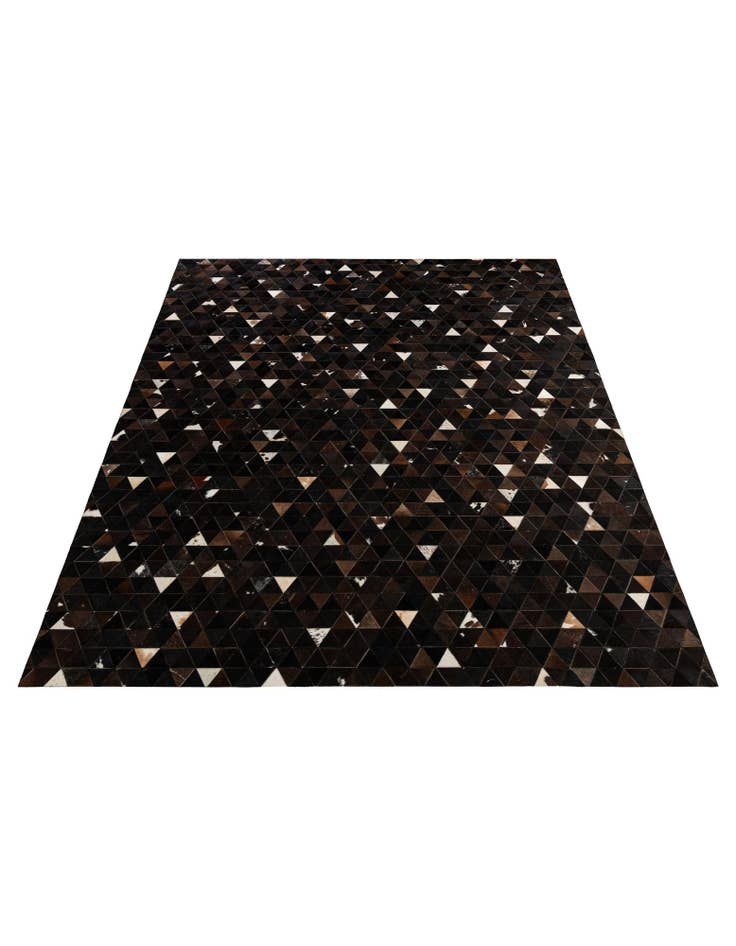 Detail image of 7' 11 x 9' 10 Cowhide - Patchwork Rug