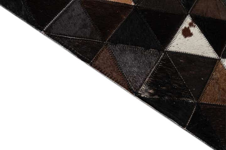 7' 11 x 9' 10 Cowhide - Patchwork Rug
