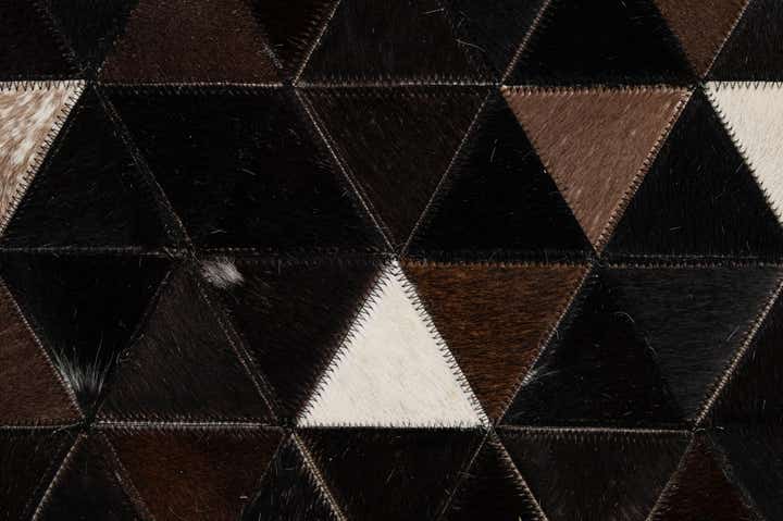 7' 11 x 9' 10 Cowhide - Patchwork Rug