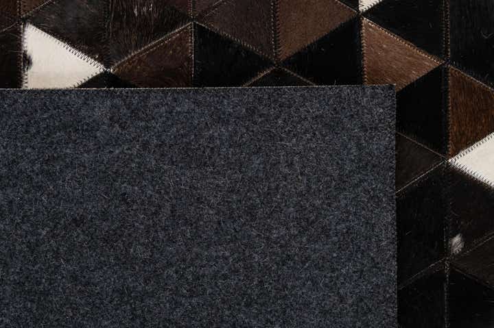 7' 11 x 9' 10 Cowhide - Patchwork Rug