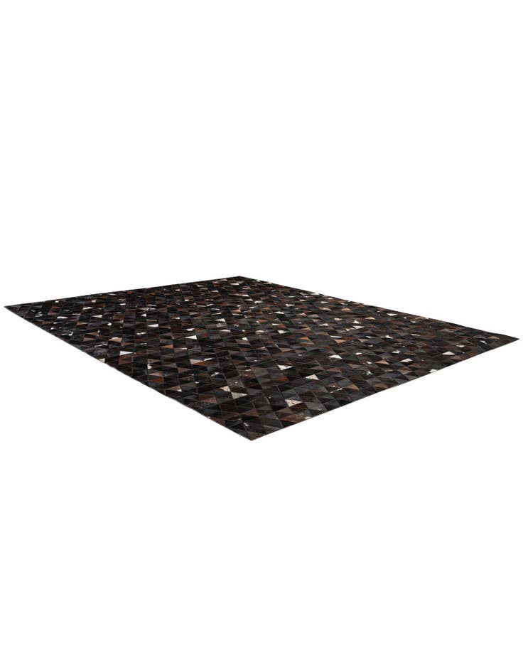 Detail image of 8' x 9' 9 Cowhide - Patchwork Rug