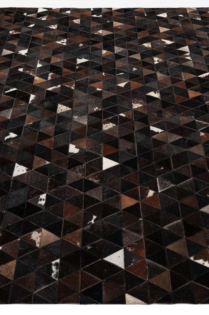 8' x 9' 9 Cowhide - Patchwork Rug