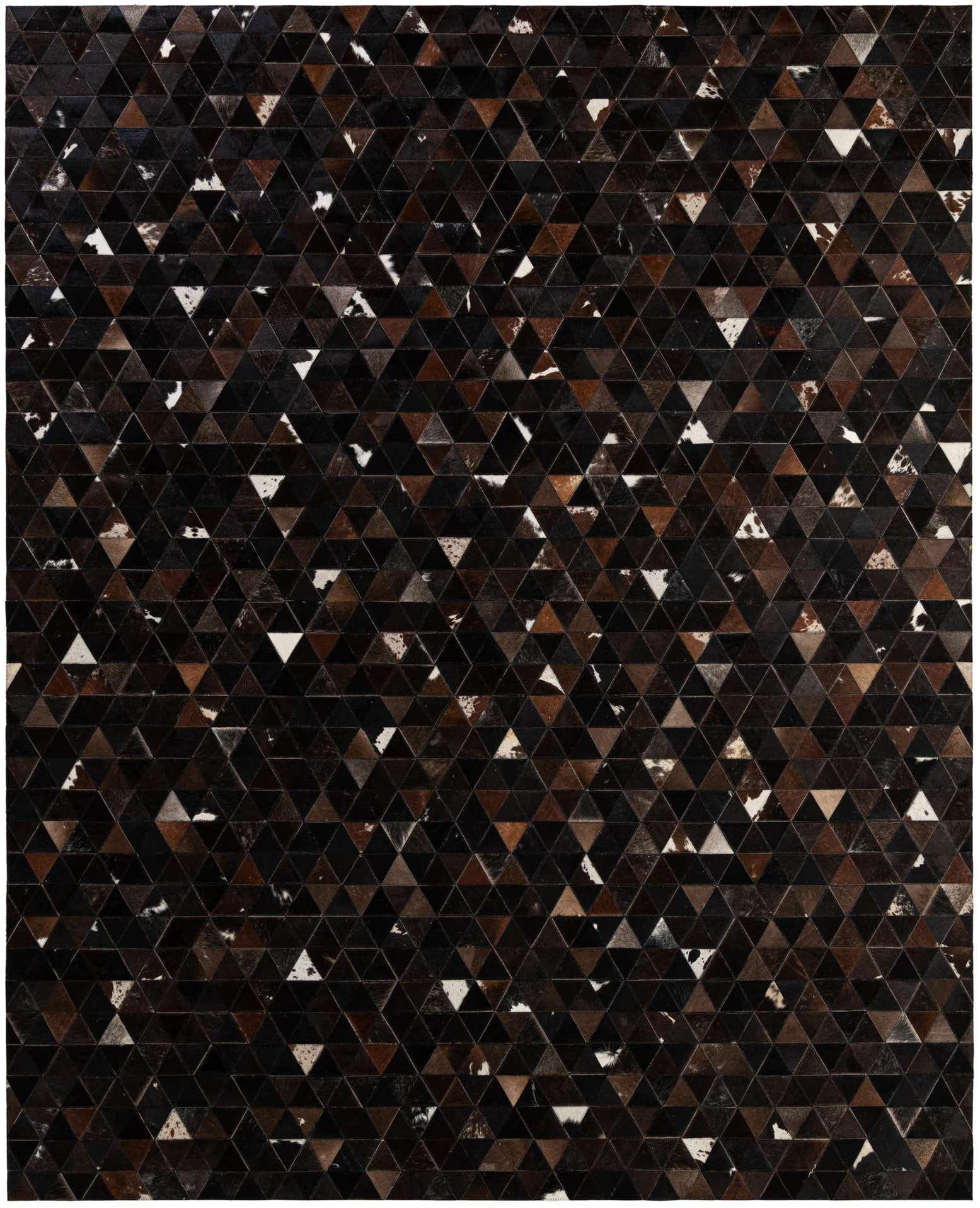 8' x 9' 9 Cowhide - Patchwork Rug
