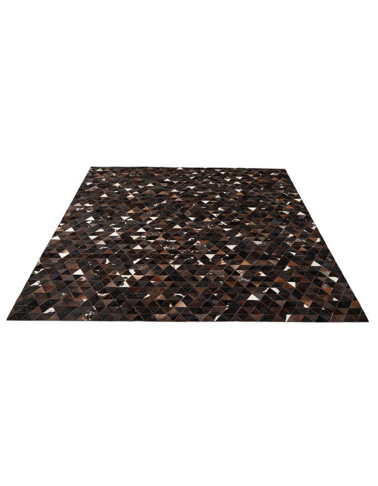 Detail image of 7' 11 x 9' 10 Cowhide - Patchwork Rug