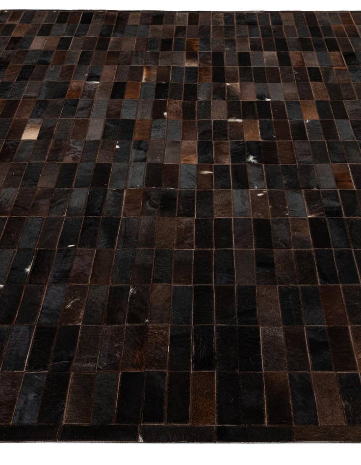 Detail image of 8' 3 x 10' Cowhide - Patchwork Rug