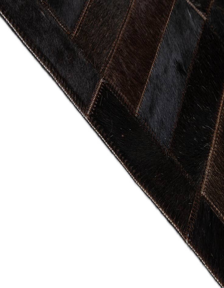 Detail image of 8' 3 x 10' Cowhide - Patchwork Rug