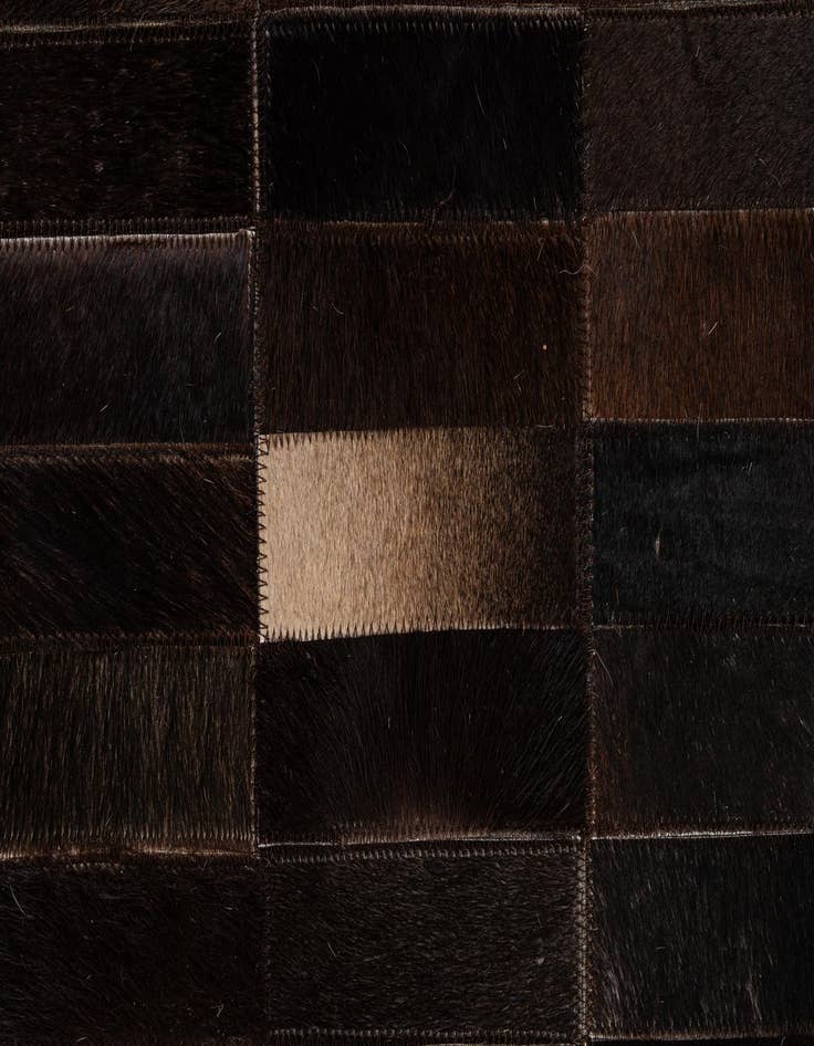 Detail image of 8' 3 x 10' Cowhide - Patchwork Rug