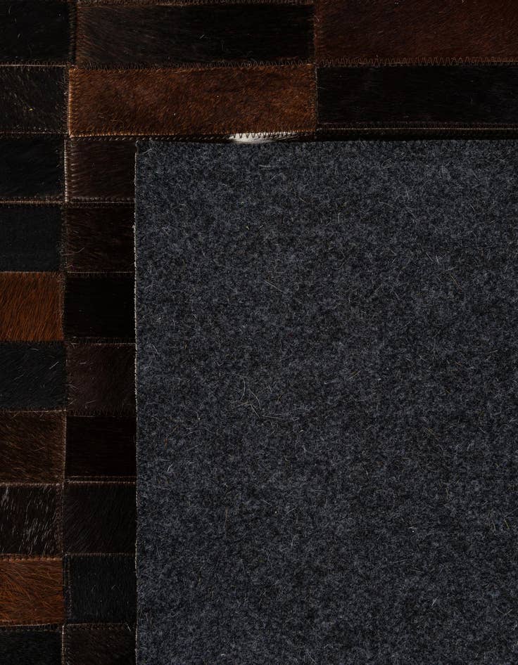 Detail image of 8' 3 x 10' Cowhide - Patchwork Rug