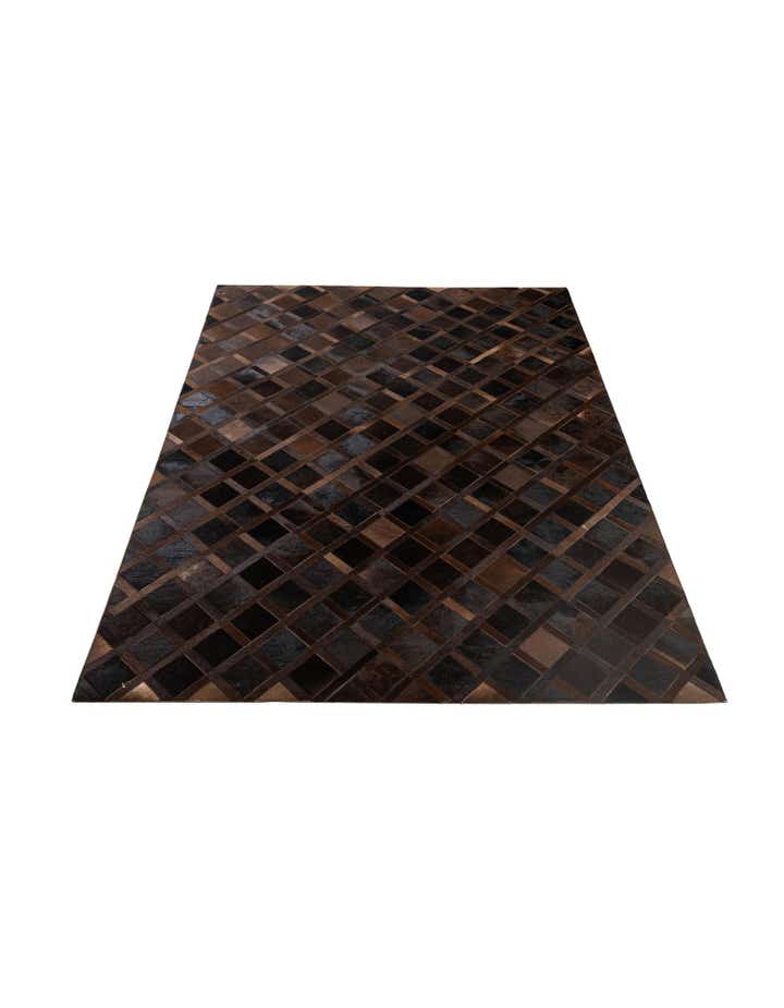 4' 11 x 8' 3 Cowhide - Patchwork Rug