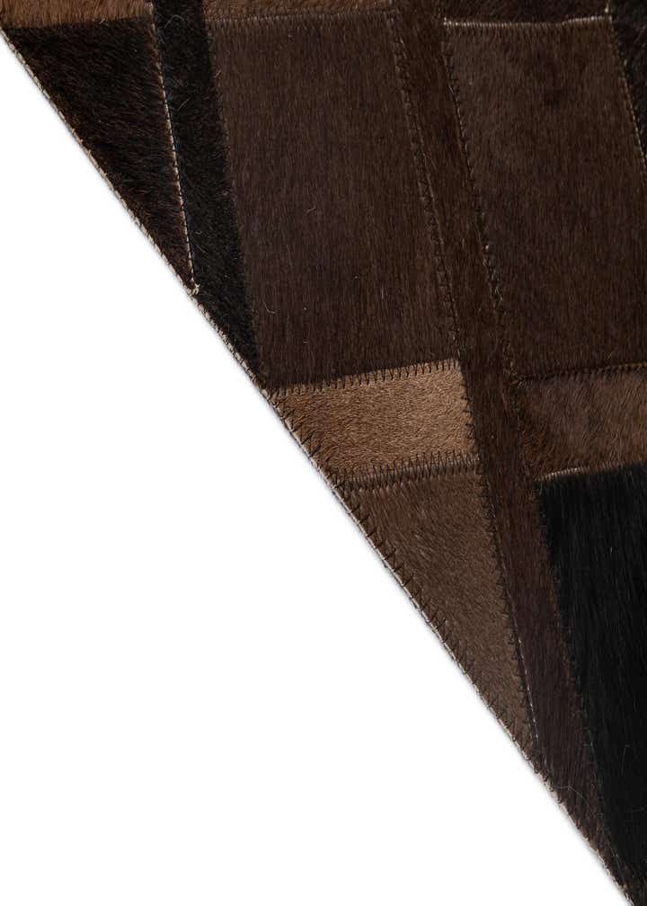 4' 11 x 8' 3 Cowhide - Patchwork Rug