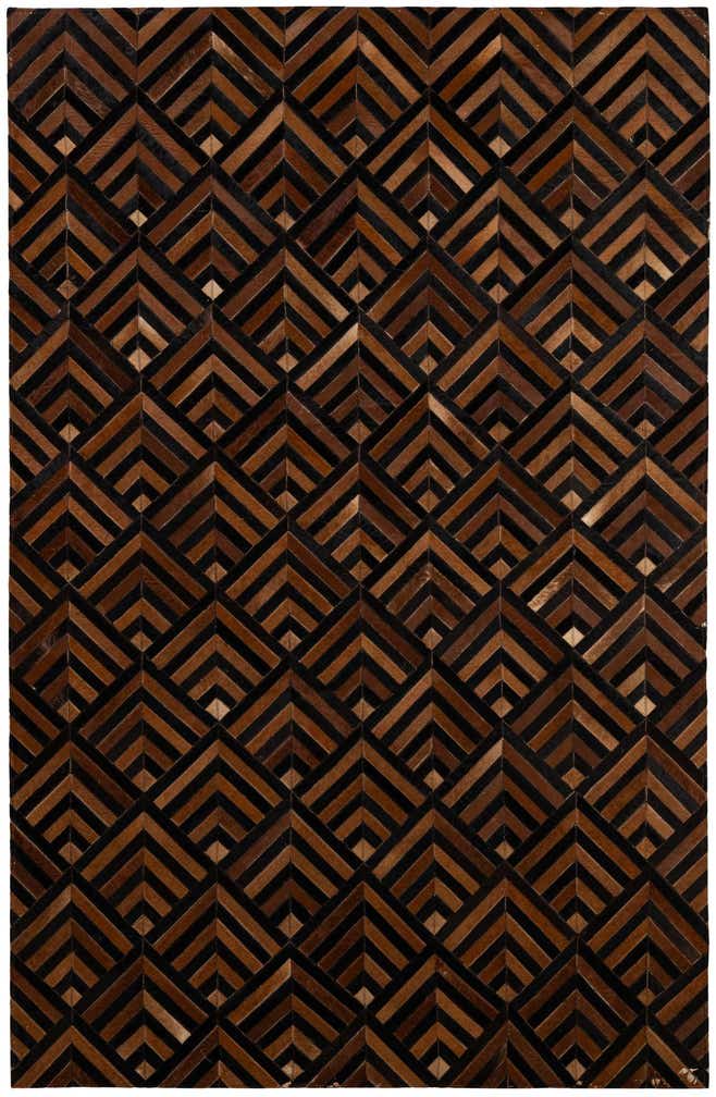 5' 1 x 7' 11 Cowhide - Patchwork Rug