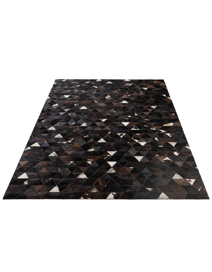 Detail image of 4' 11 x 7' 11 Cowhide - Patchwork Rug