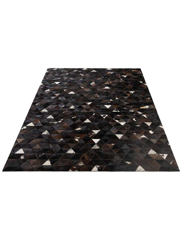 4' 11 x 7' 11 Cowhide - Patchwork Rug