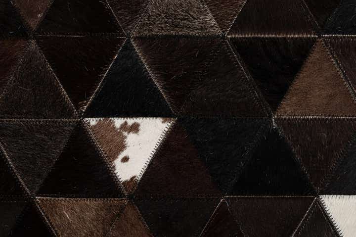 4' 11 x 7' 11 Cowhide - Patchwork Rug