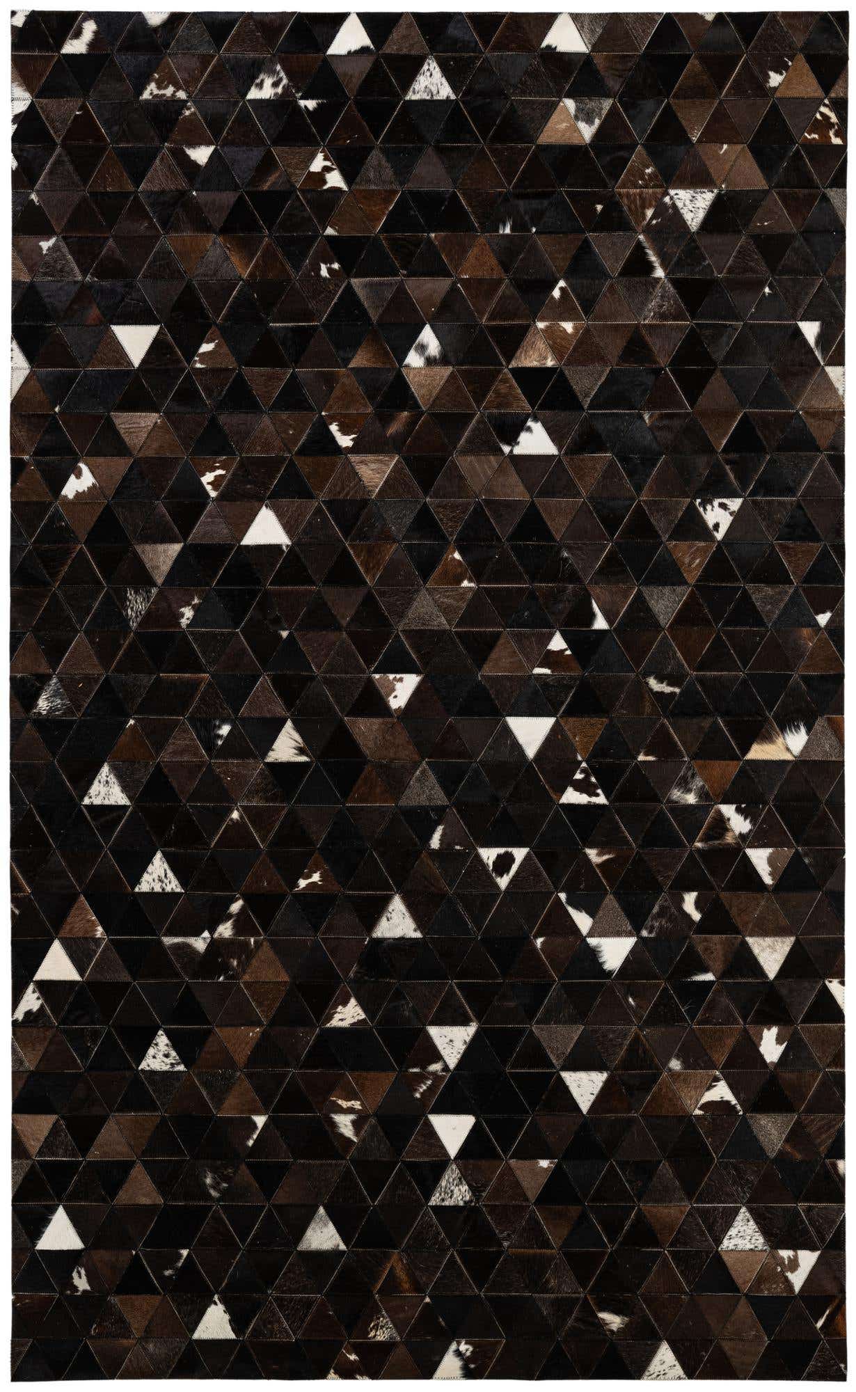 4' 11 x 7' 11 Cowhide - Patchwork Rug