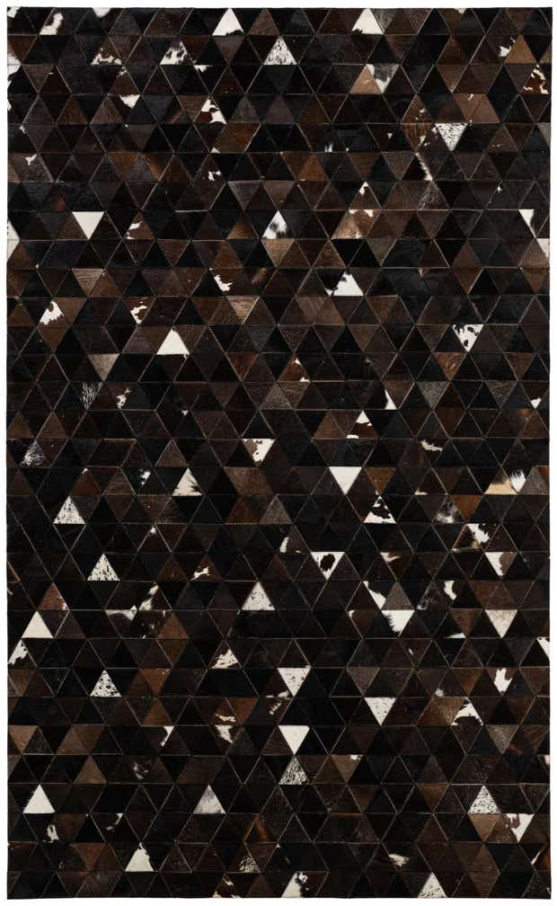4' 11 x 7' 11 Cowhide - Patchwork Rug