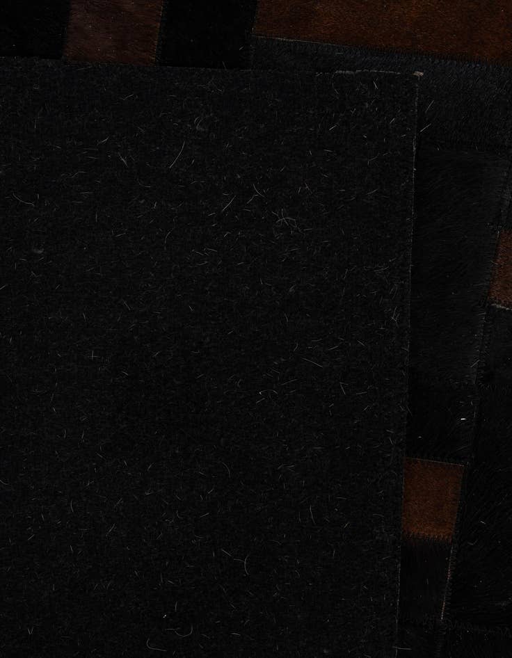 Detail image of 5' 3 x 8' 2 Cowhide - Patchwork Rug