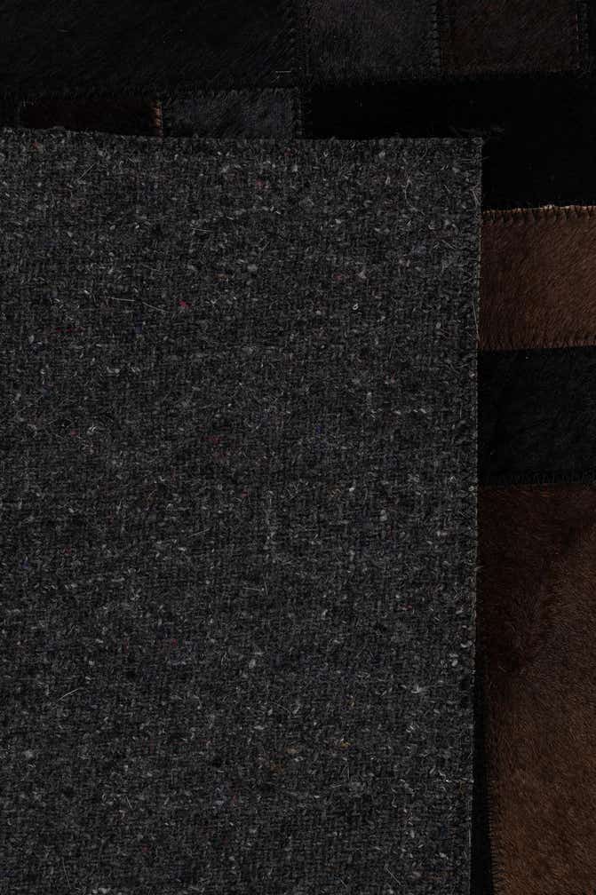 5' 3 x 8' 2 Cowhide - Patchwork Rug