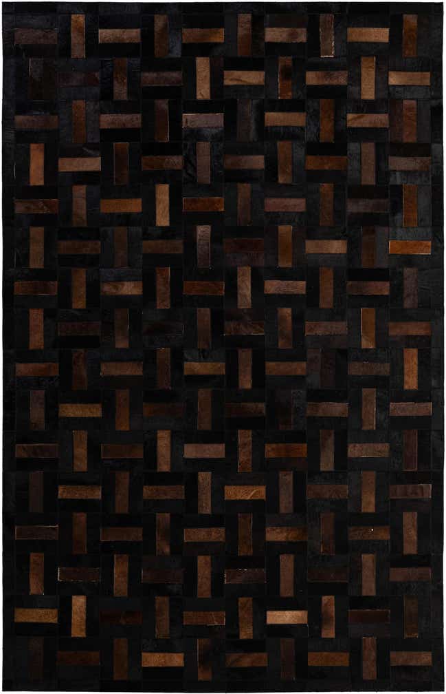 5' 3 x 8' 2 Cowhide - Patchwork Rug