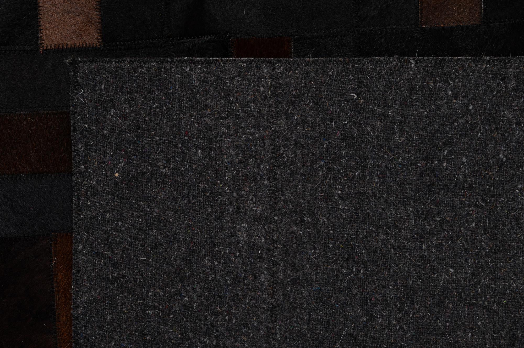 5' 1 x 8' 1 Cowhide - Patchwork Rug