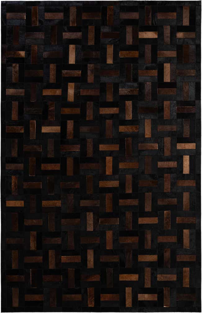 5' 1 x 8' 1 Cowhide - Patchwork Rug