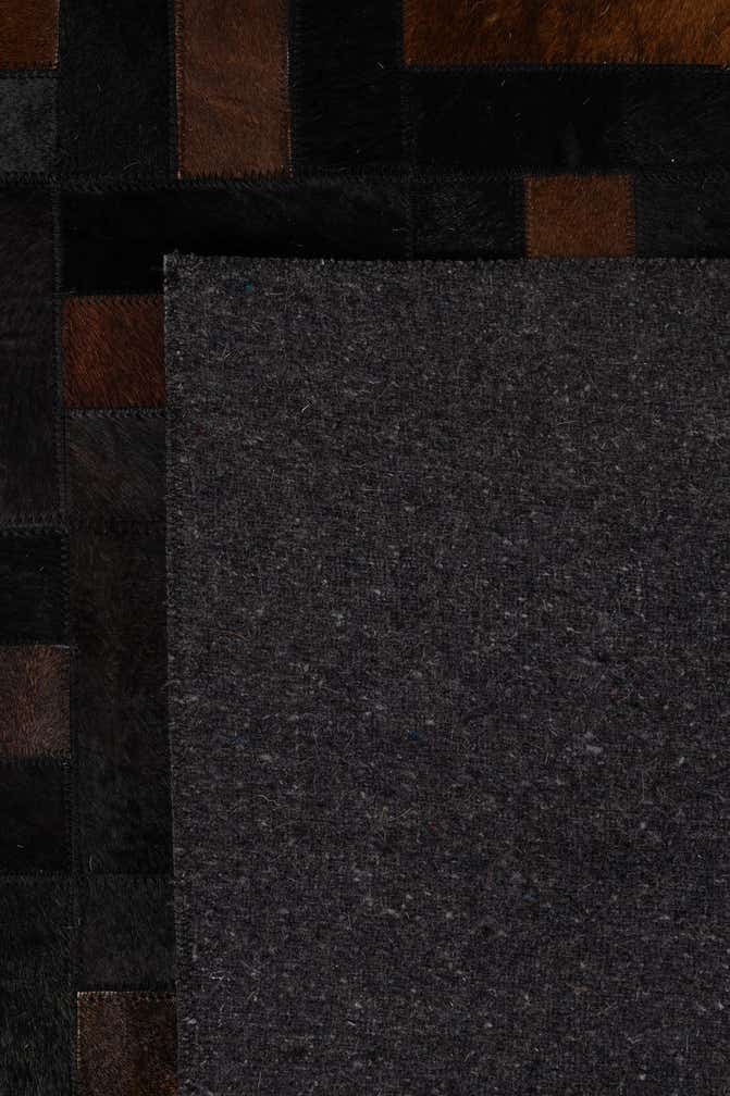 5' 3 x 8' 2 Cowhide - Patchwork Rug