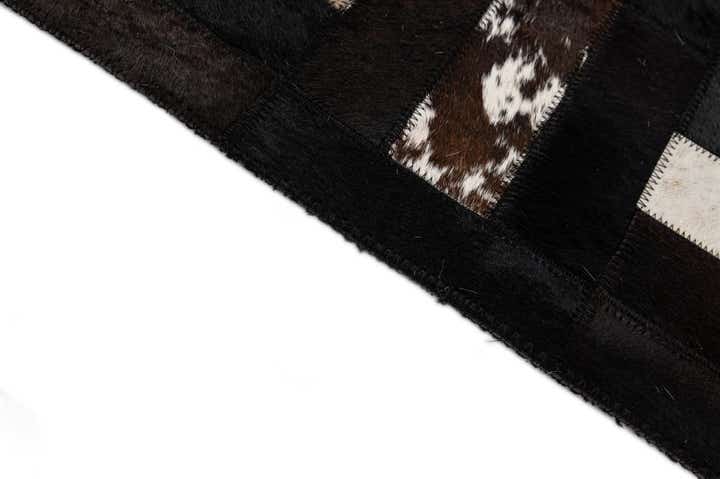 5' 3 x 8' 1 Cowhide - Patchwork Rug