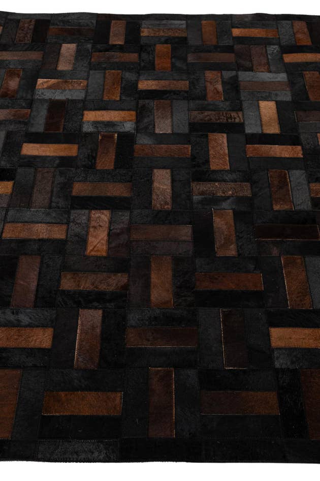 Detailansicht von 160cm x 250cm Cowhide - Patchwork Teppich