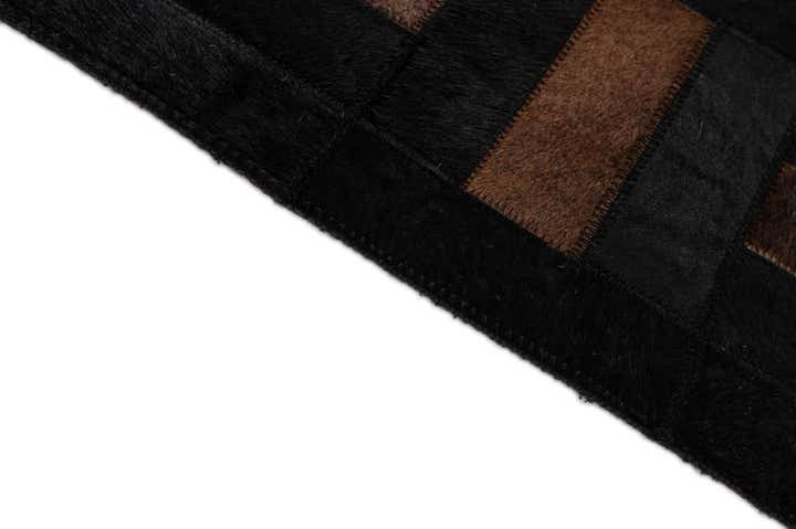 5' 3 x 8' 1 Cowhide - Patchwork Rug