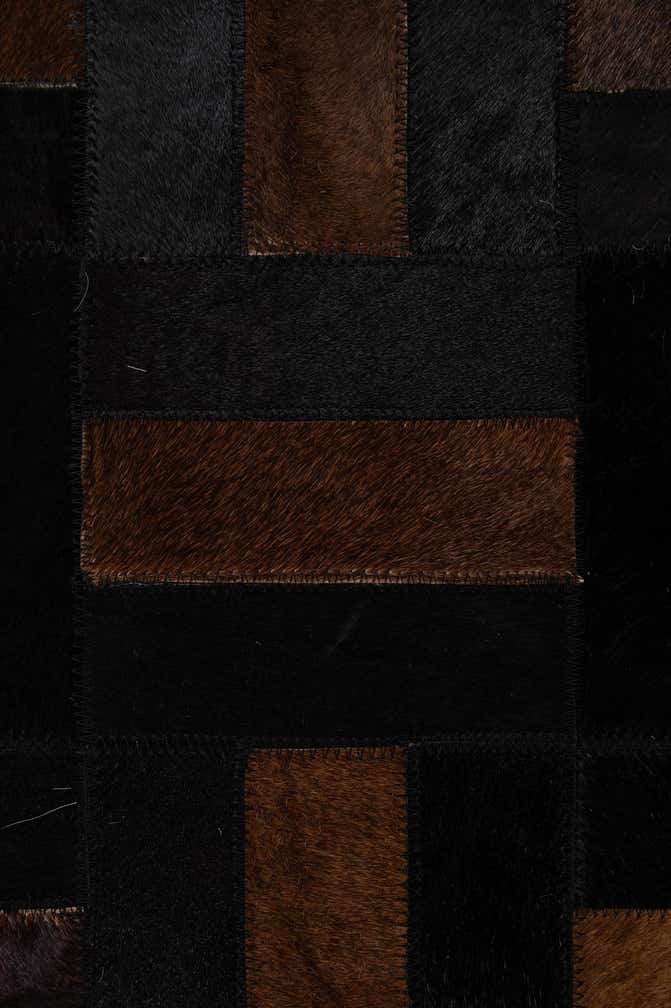 5' 3 x 8' 1 Cowhide - Patchwork Rug