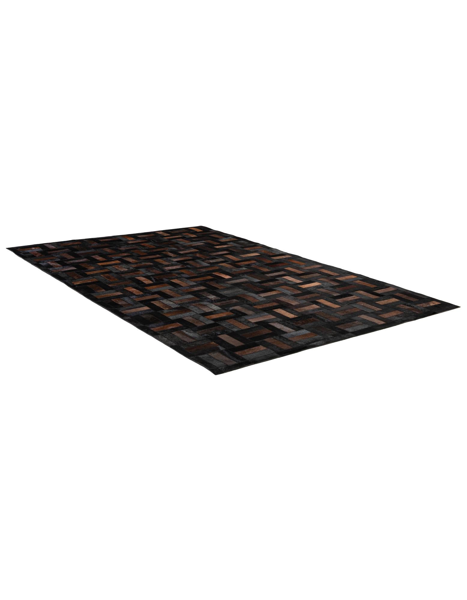 5' 3 x 8' 1 Cowhide - Patchwork Rug