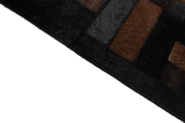 5' 3 x 8' 1 Cowhide - Patchwork Rug