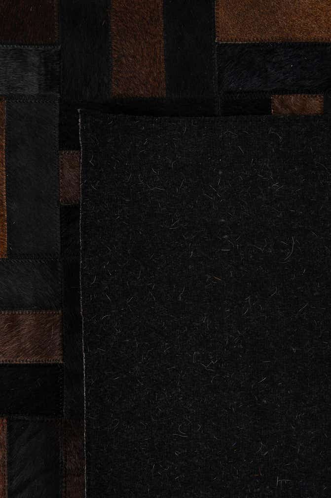 5' 3 x 8' 1 Cowhide - Patchwork Rug