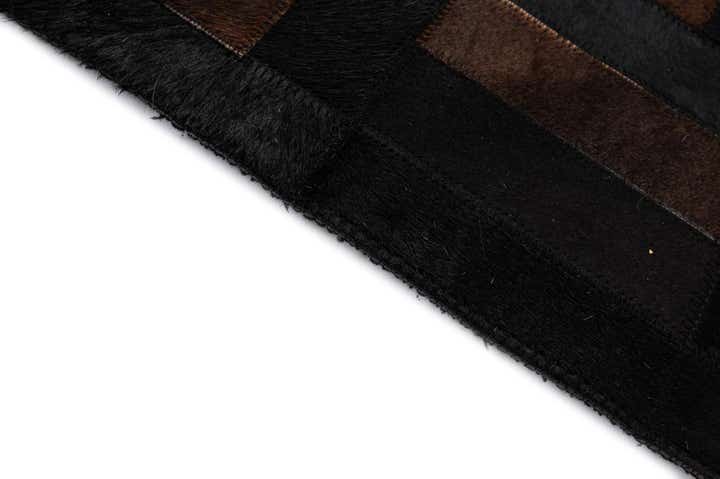 5' 3 x 8' 2 Cowhide - Patchwork Rug