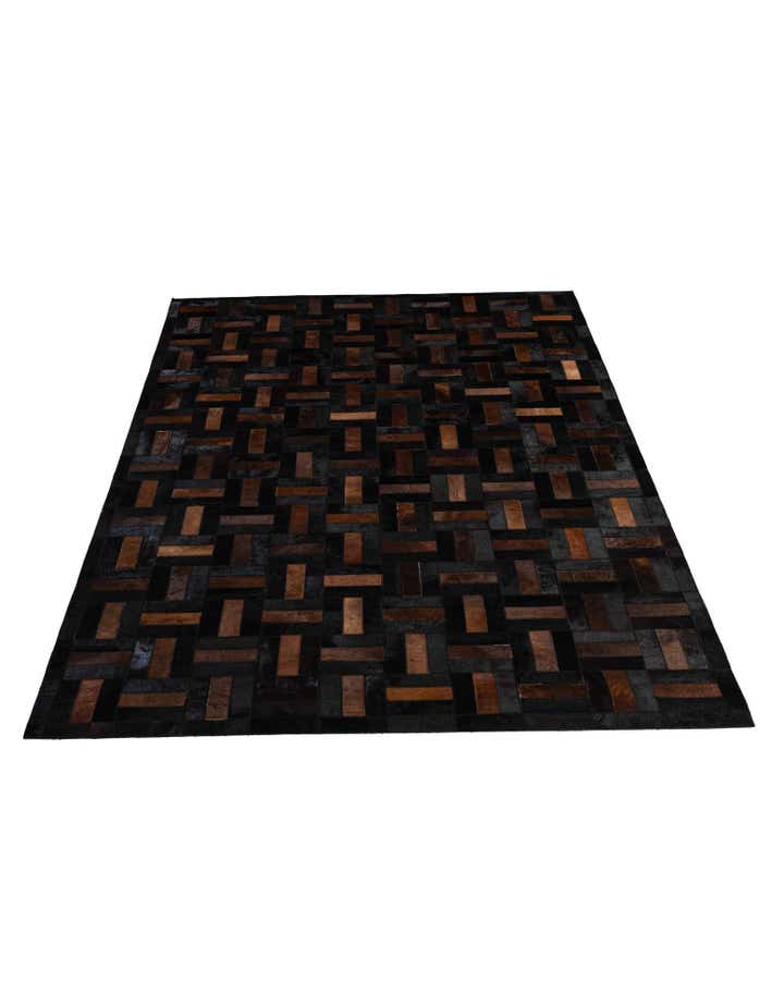 5' 2 x 8' Cowhide - Patchwork Rug