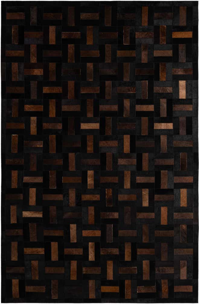 5' 2 x 8' Cowhide - Patchwork Rug