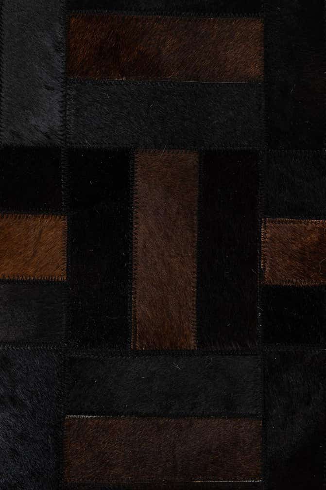 5' 3 x 8' 2 Cowhide - Patchwork Rug
