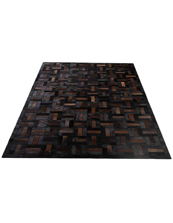 5' 2 x 8' 1 Cowhide - Patchwork Rug