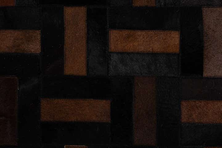 5' 3 x 8' 1 Cowhide - Patchwork Rug